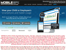 Tablet Screenshot of mobile-spy.com
